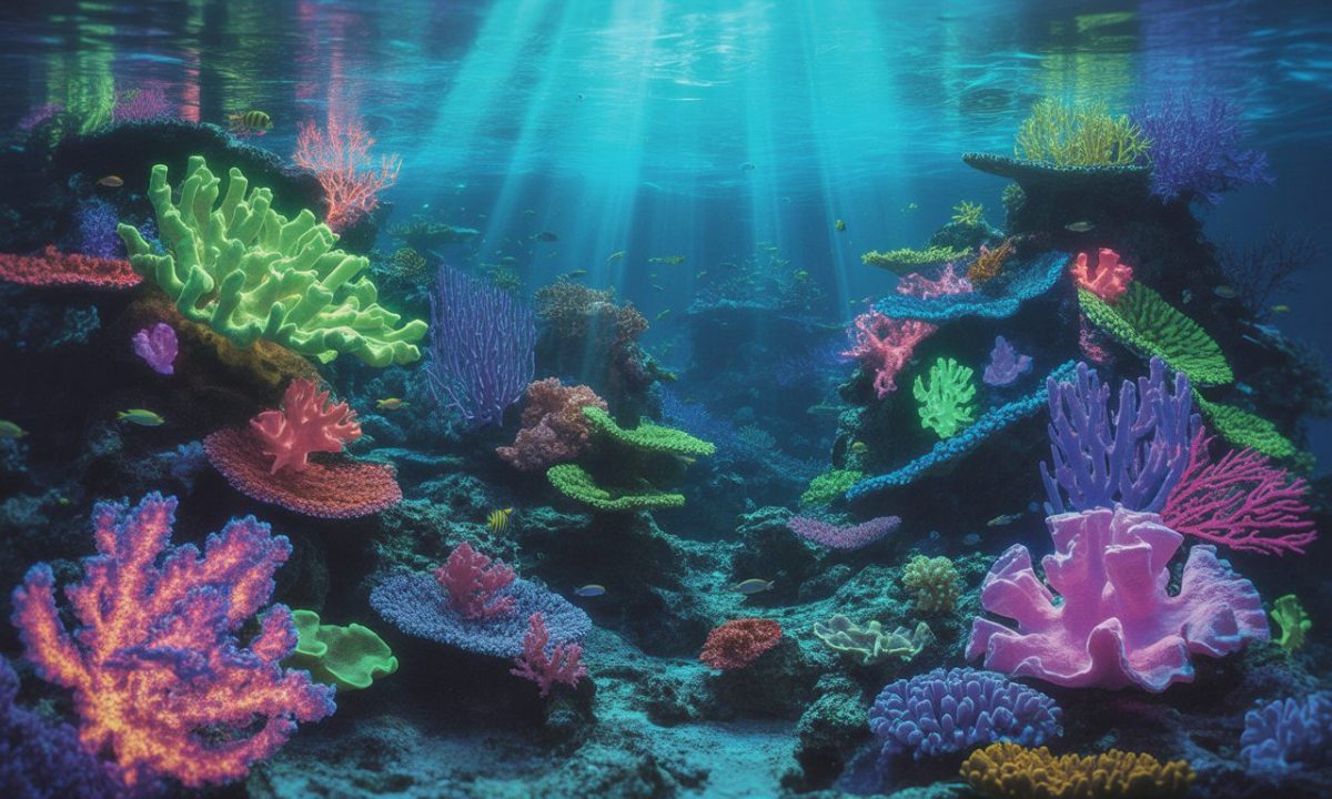 découvrez le fascinant phénomène des coraux fluorescents et leur éclat magique qui illumine les récifs tropicaux, révélant un monde sous-marin vibrant et coloré.