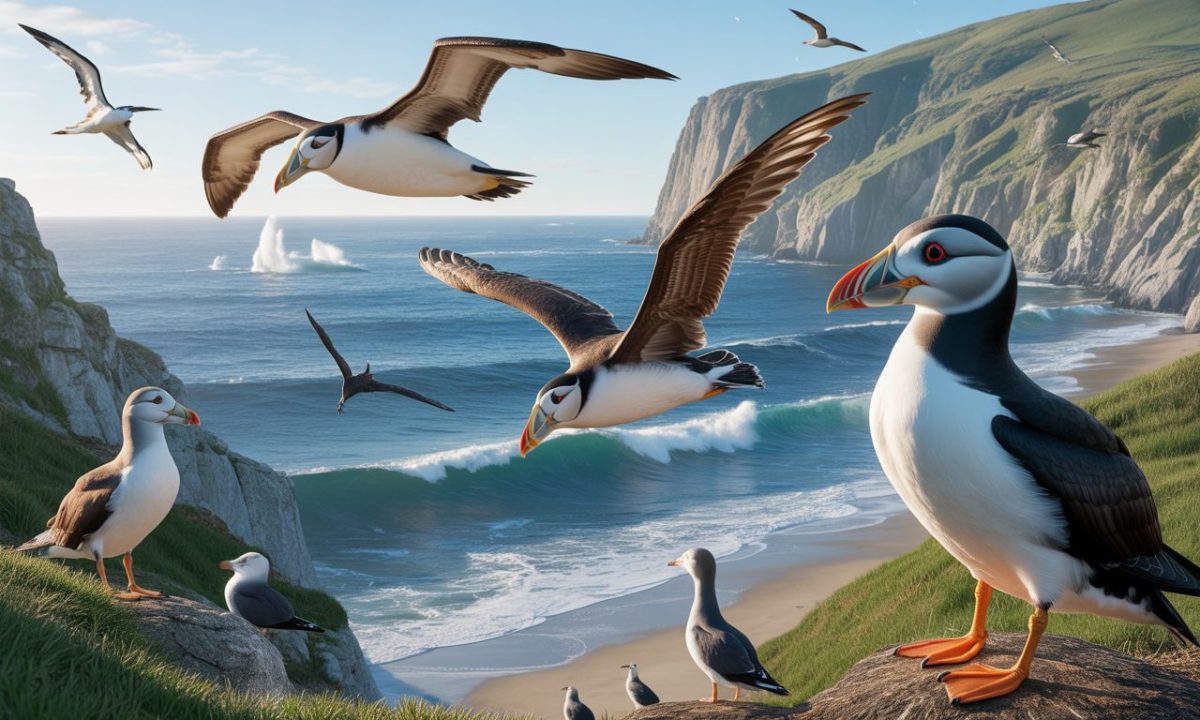découvrez les oiseaux de mer, espèces emblématiques des côtes du monde, leur habitat, comportement et rôle essentiel dans les écosystèmes marins.